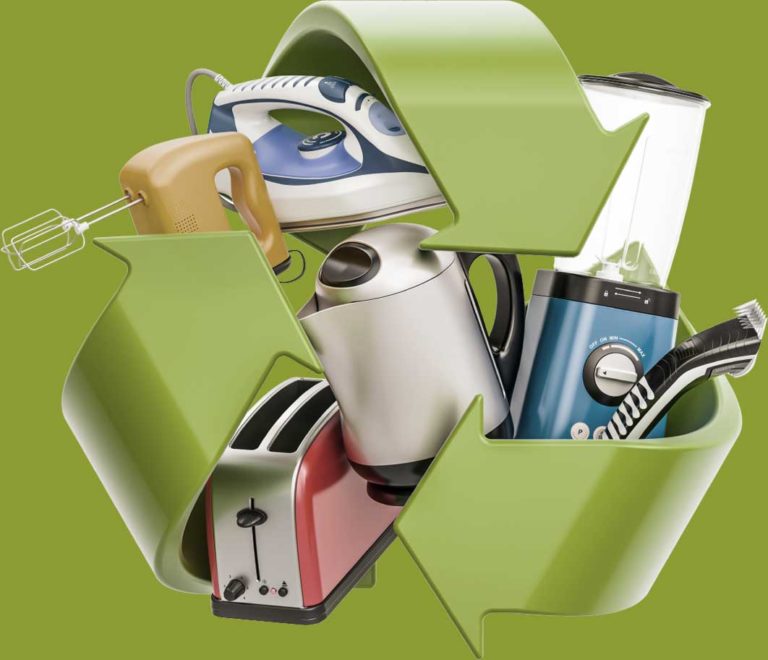 Recycling electricals Haskins Garden Centres